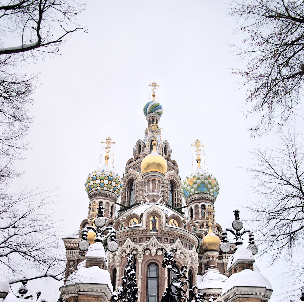 The Church of the Saviour on Spilled Blood in St Petersburg. Source: Getty Images