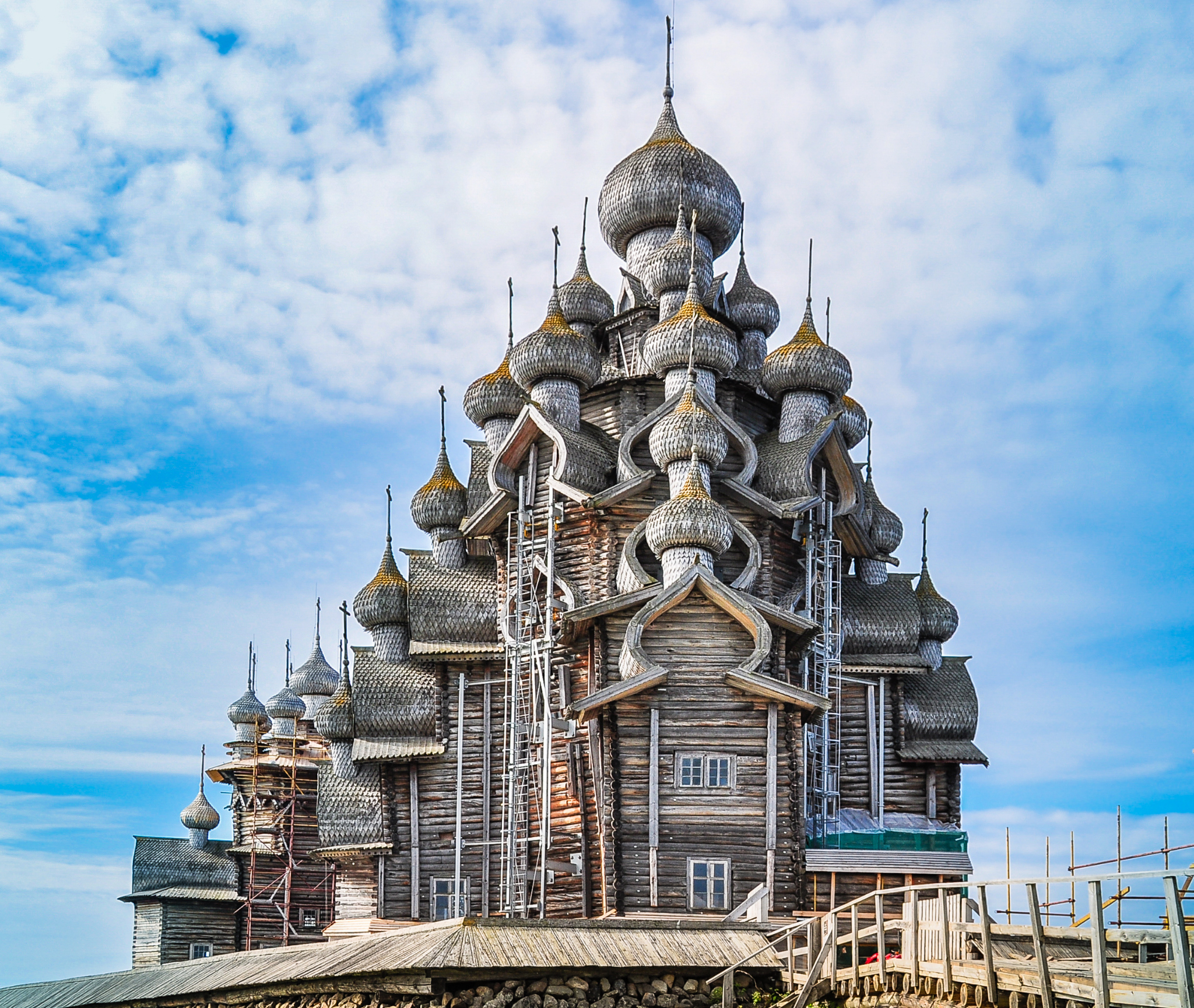 The Church of the Transfiguration on Kizhi Island. Source: Getty Images