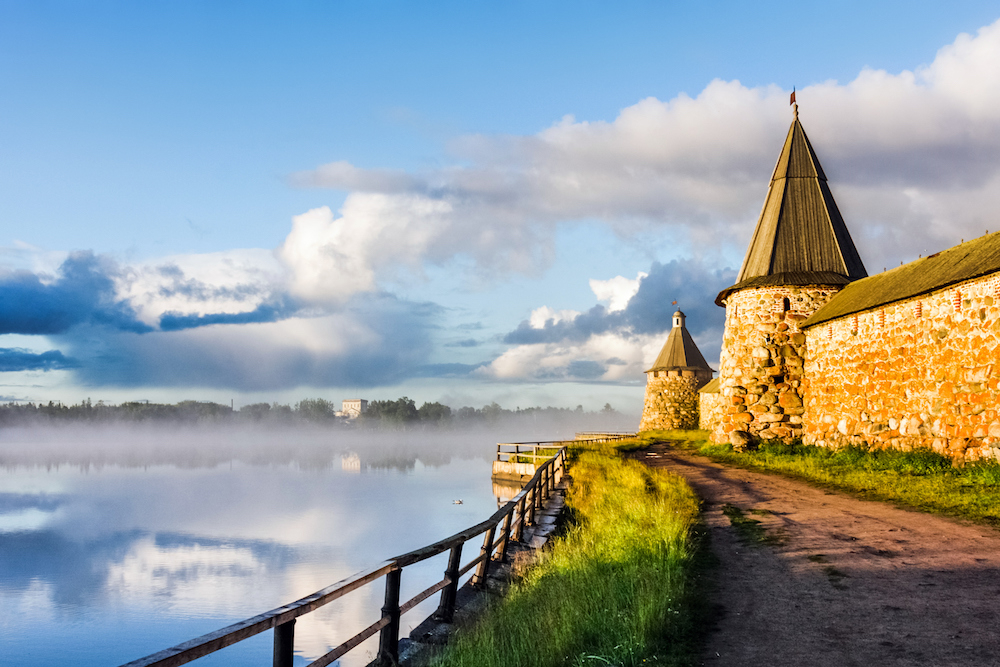 The UNESCO World Heritage-Listed Solovetsky Monastery. Source: Getty Images