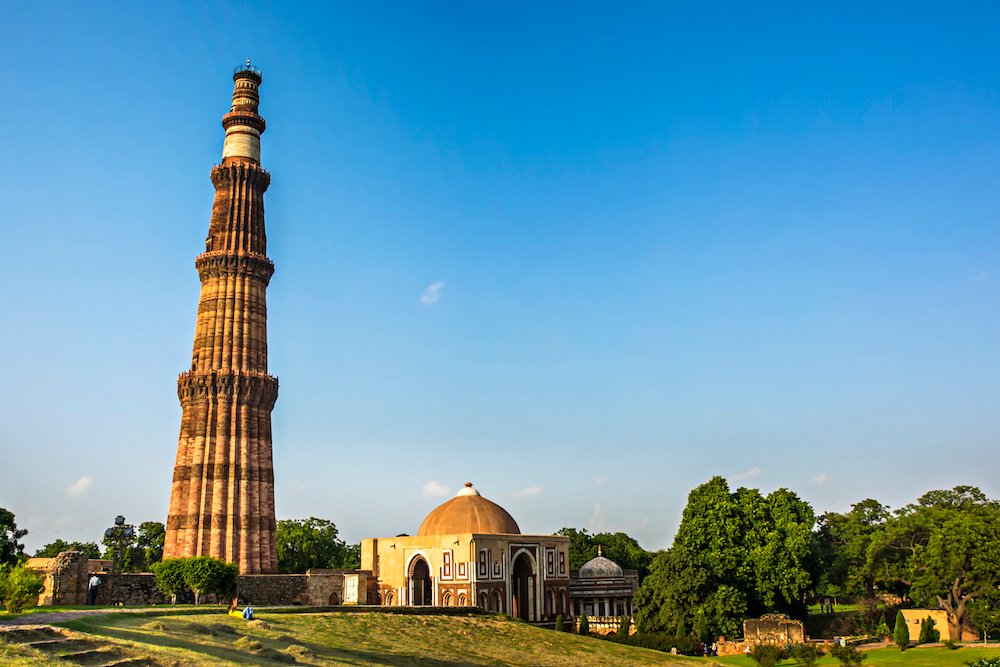 Qutub Minar. Source: Getty