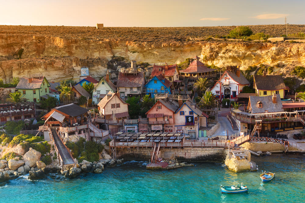 Popeye Village, Malta. Source: Getty