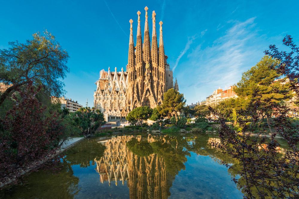 The Sagrada Família. Source: Getty