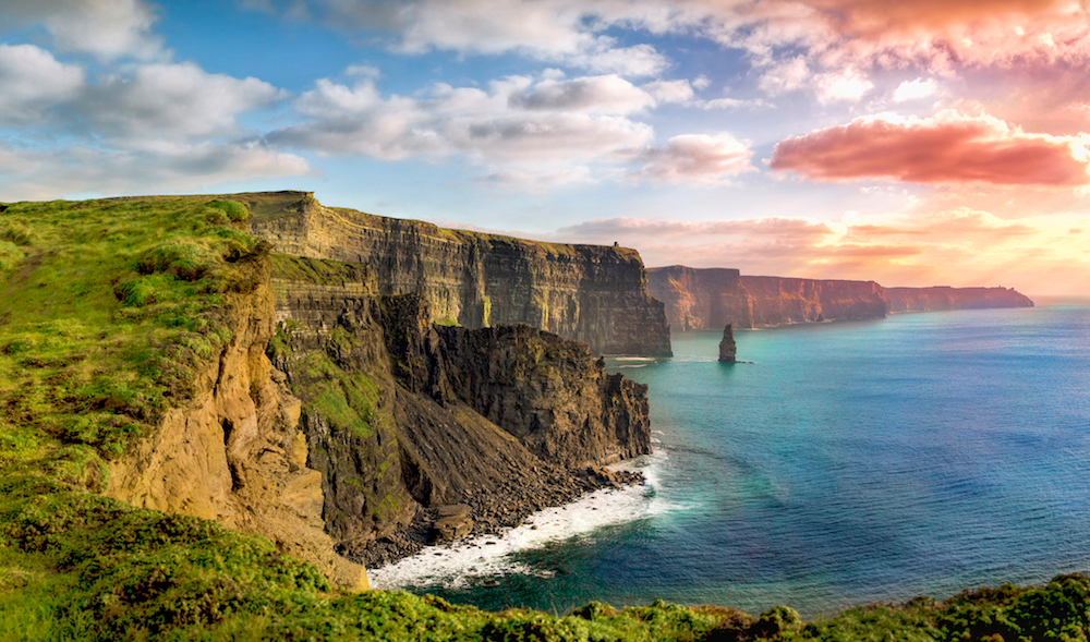 The Cliffs of Moher in Ireland. Source: Getty