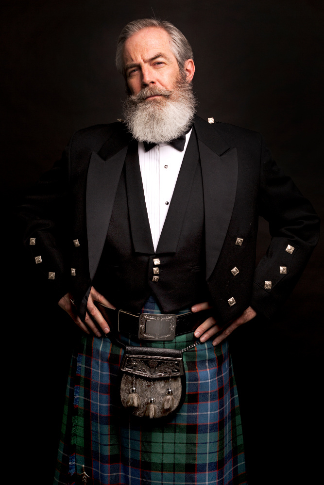 Dressed to kilt. Source: Getty