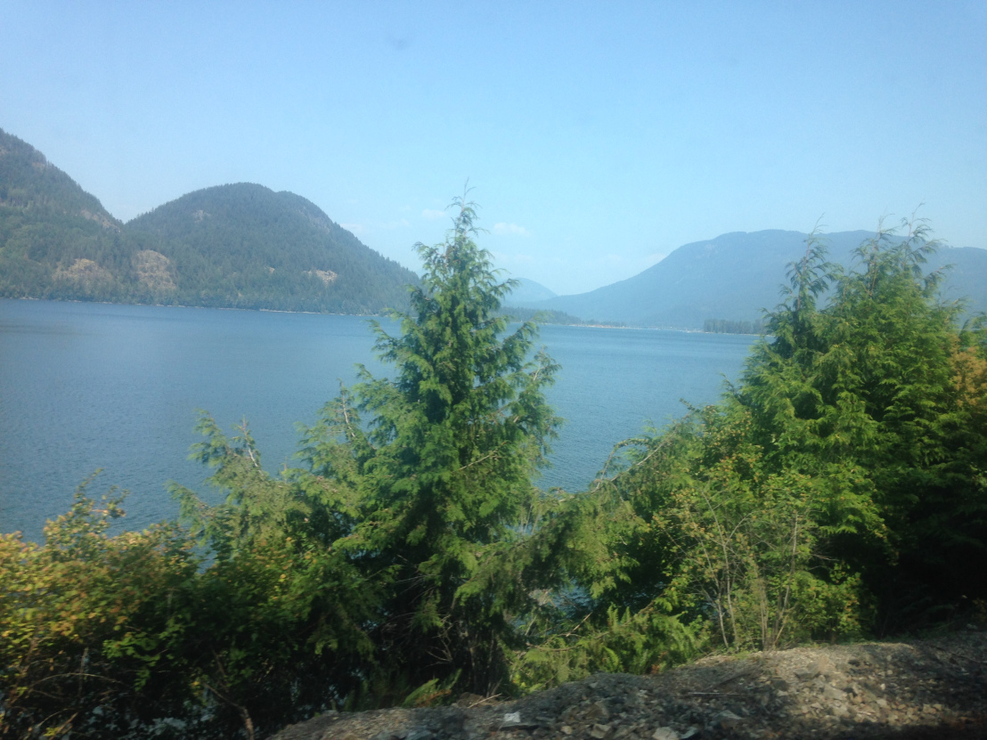 Lots of beautiful scenery as you travel from Vancouver to Toronto. Source: Meredith Blakeway