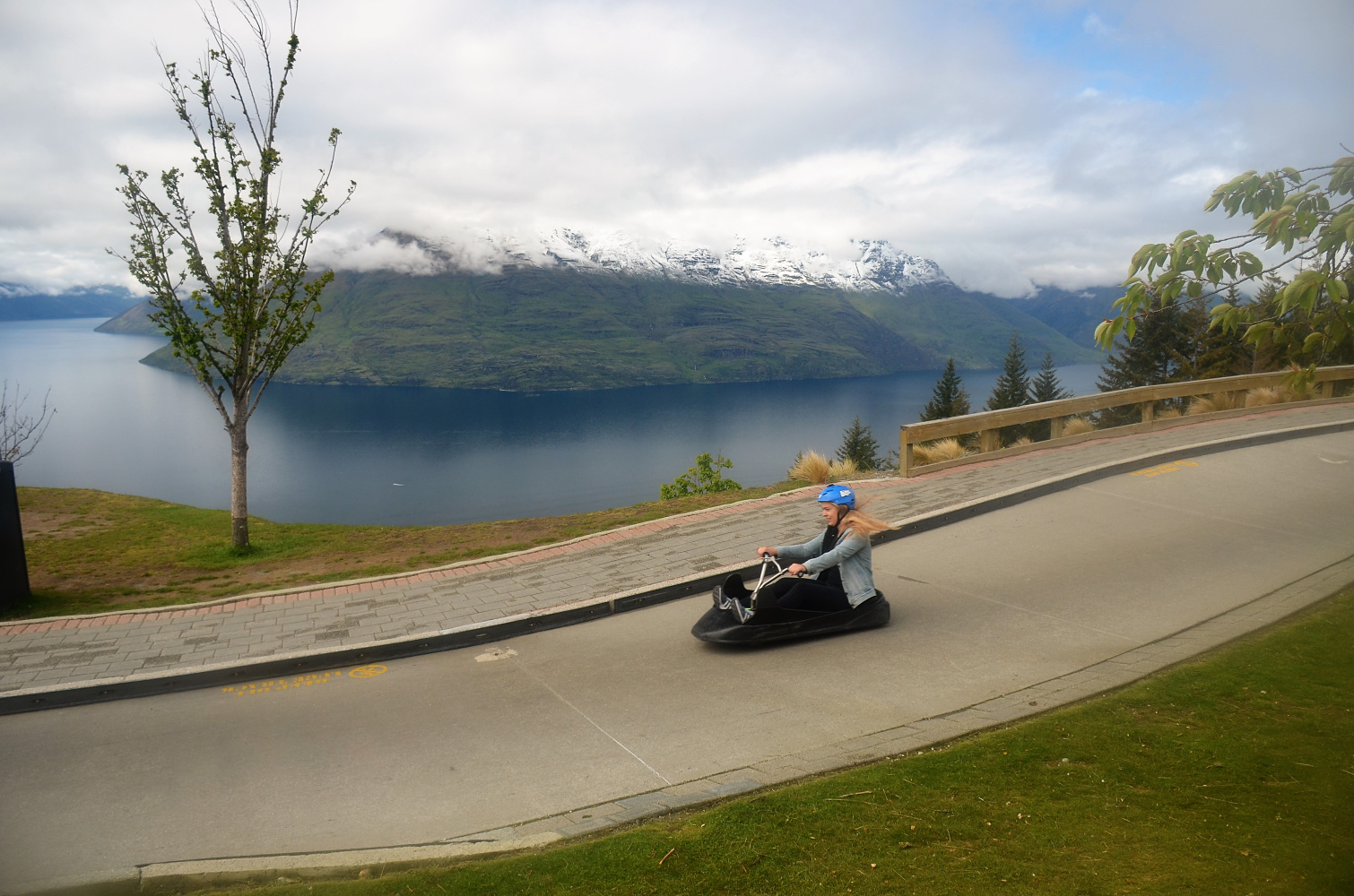 The luge – a nice easy ride. Source: Ian Smith